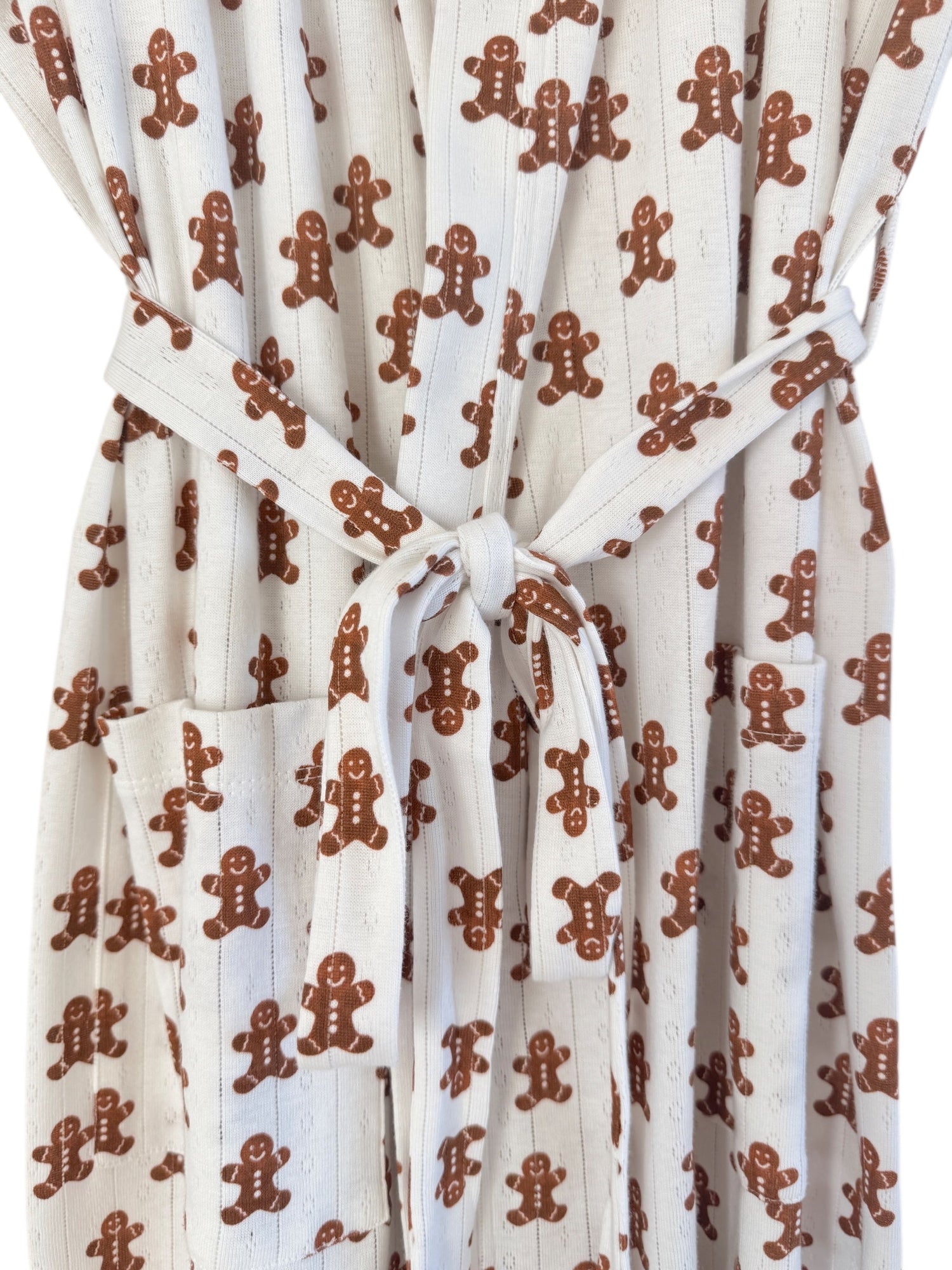 Gingerbread / Organic Pointelle Women's Robe