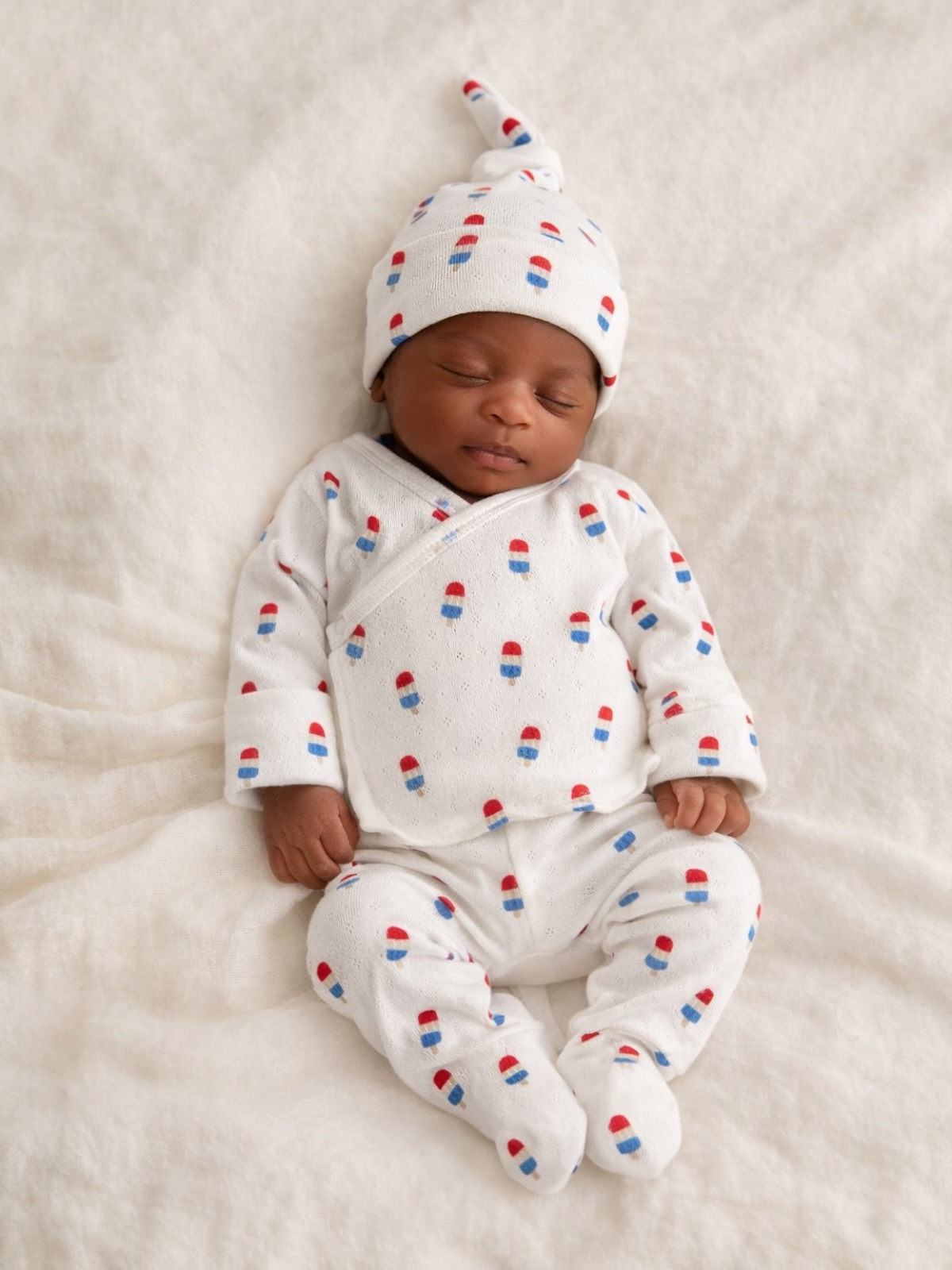Popsicle / Organic Pointelle Newborn Set