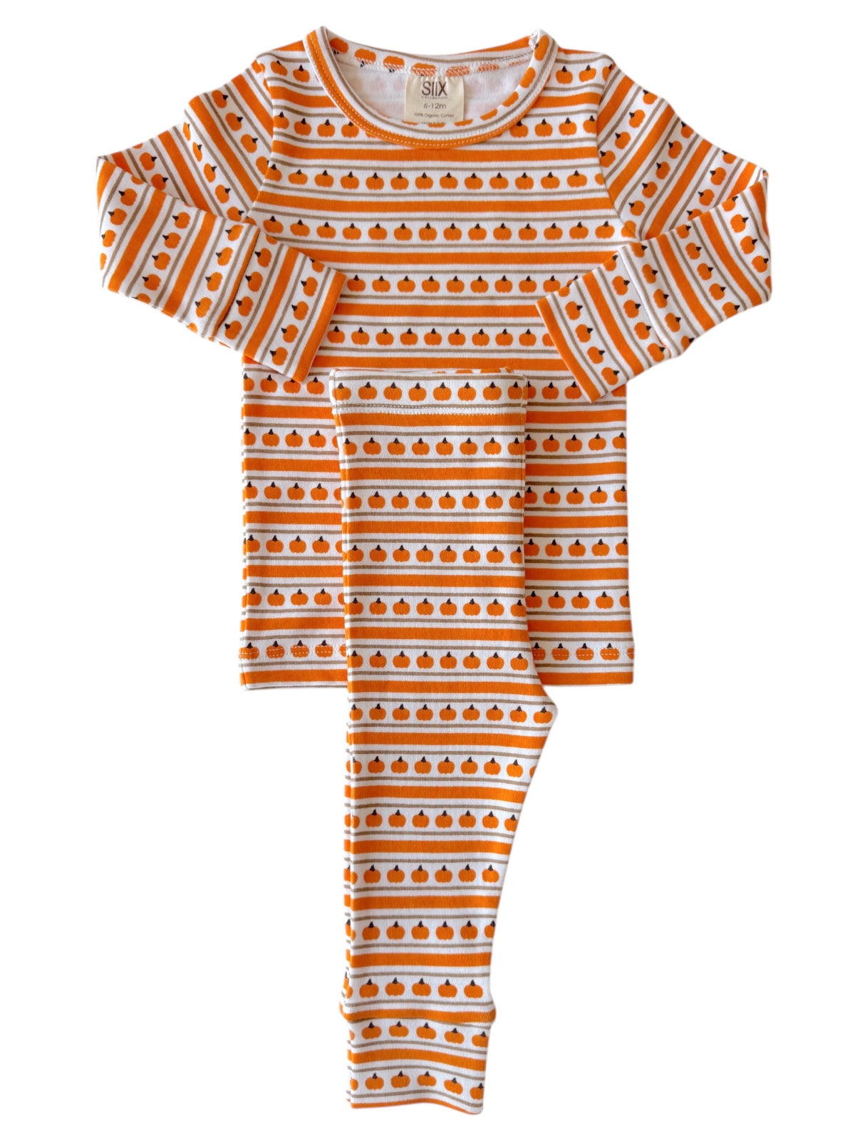 Pumpkin Stripe / Organic 2-Piece Set