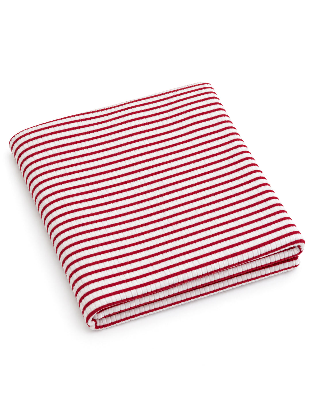 Red Stripe / Ribbed Swaddle