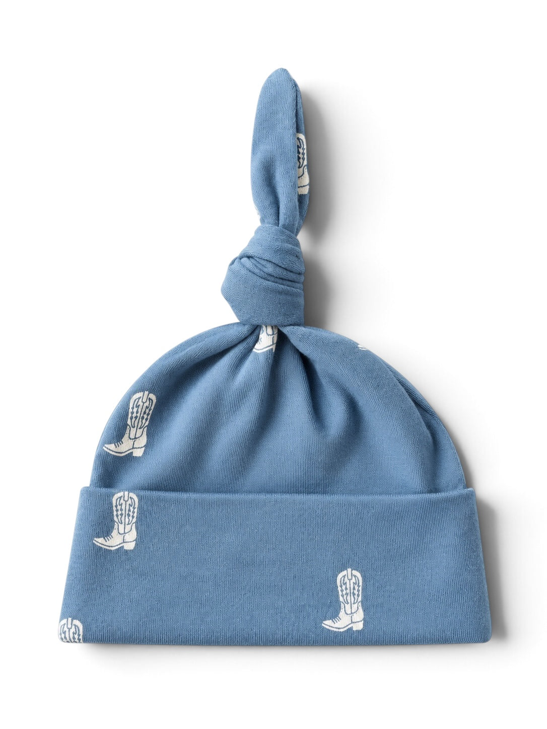 Cowboy Boots / Organic Cotton Beanie