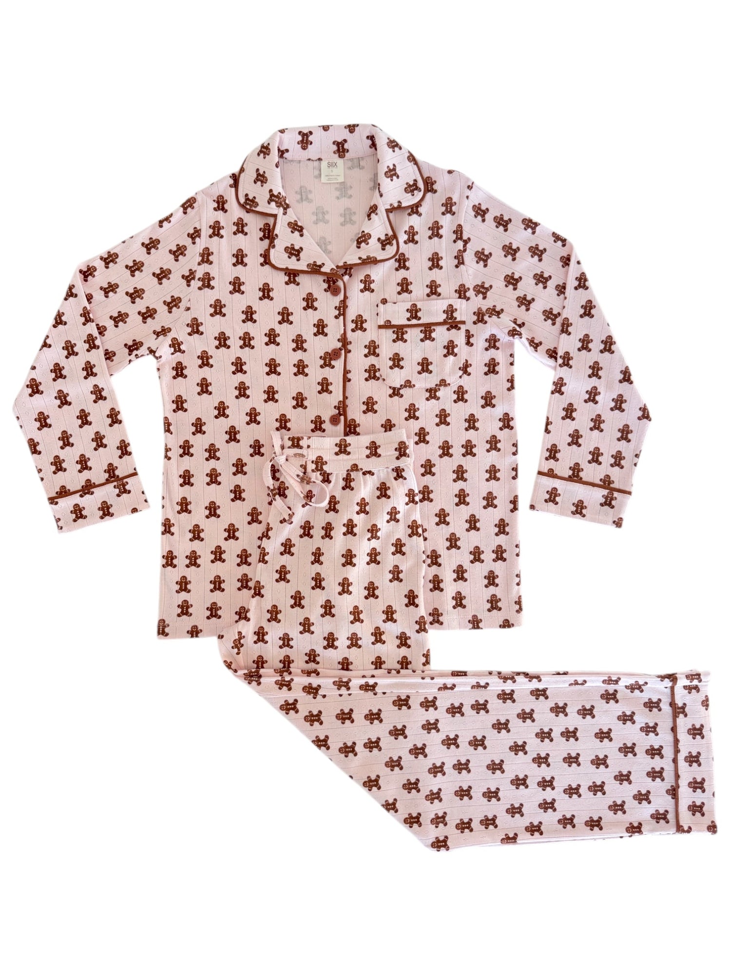 Blush Gingerbread / Organic Pointelle Women's Lounge Set
