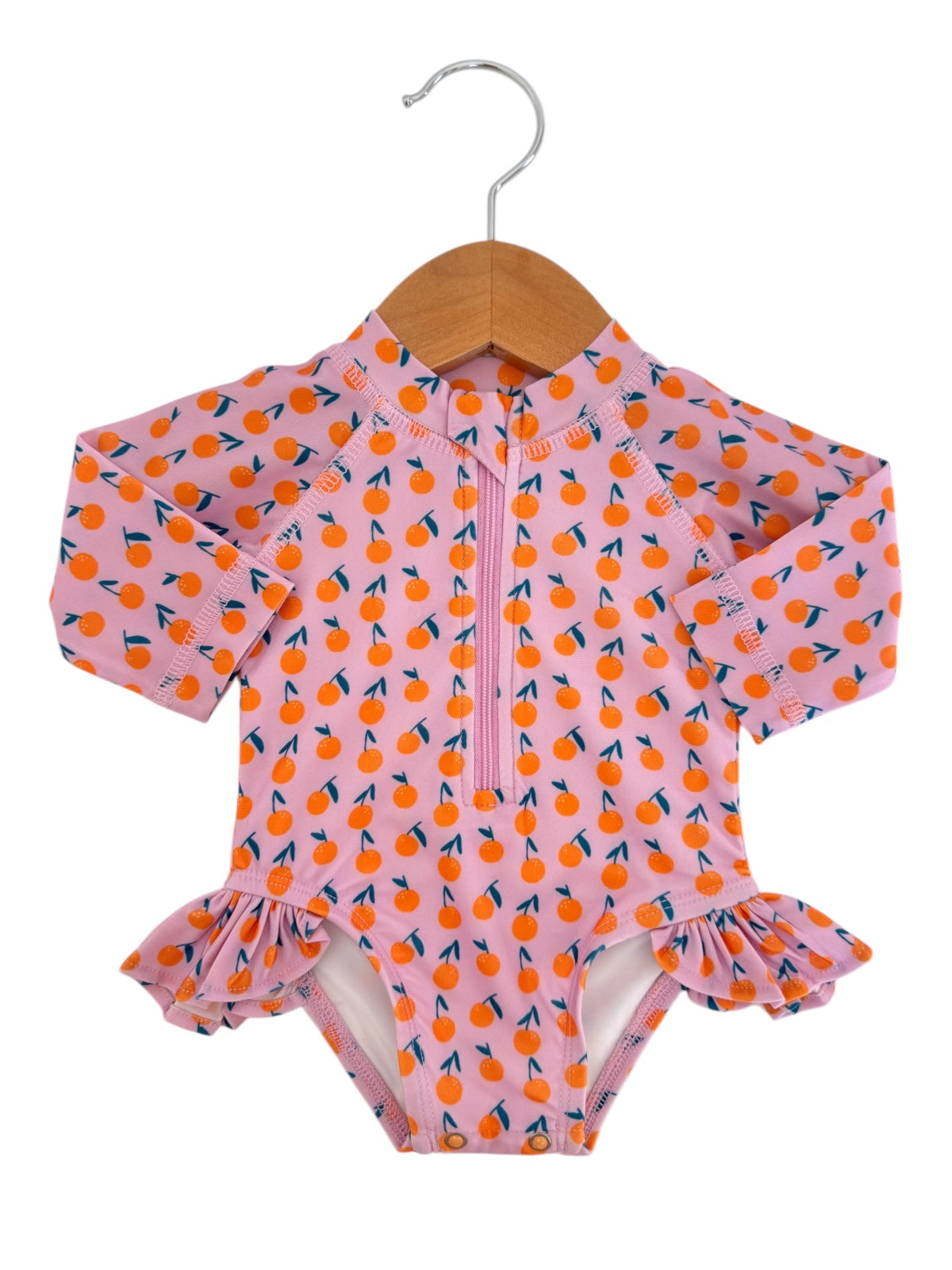 Oranges / Skipper Rashguard Swimsuit / UPF 50+