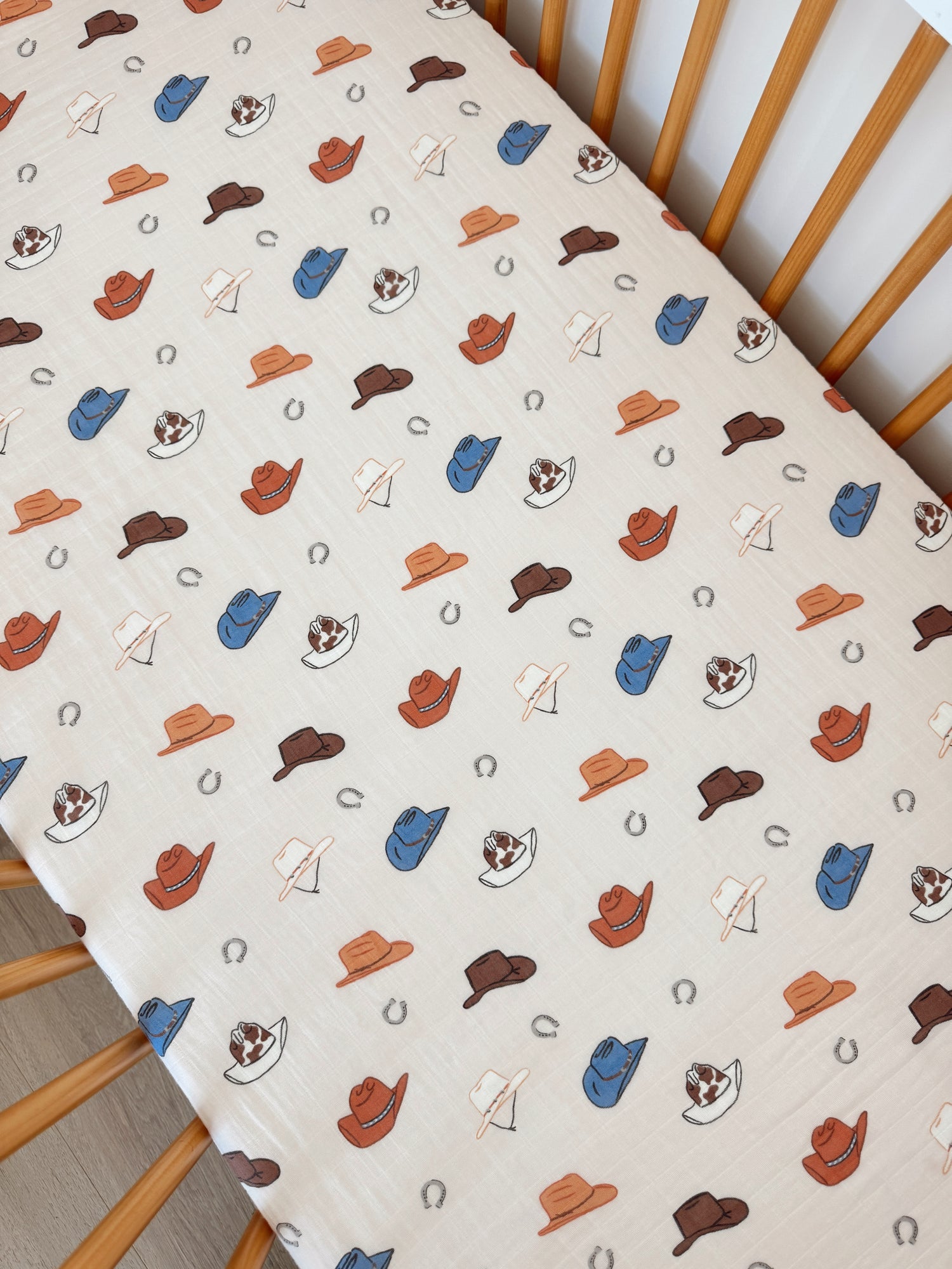 Western / Muslin Crib Sheet