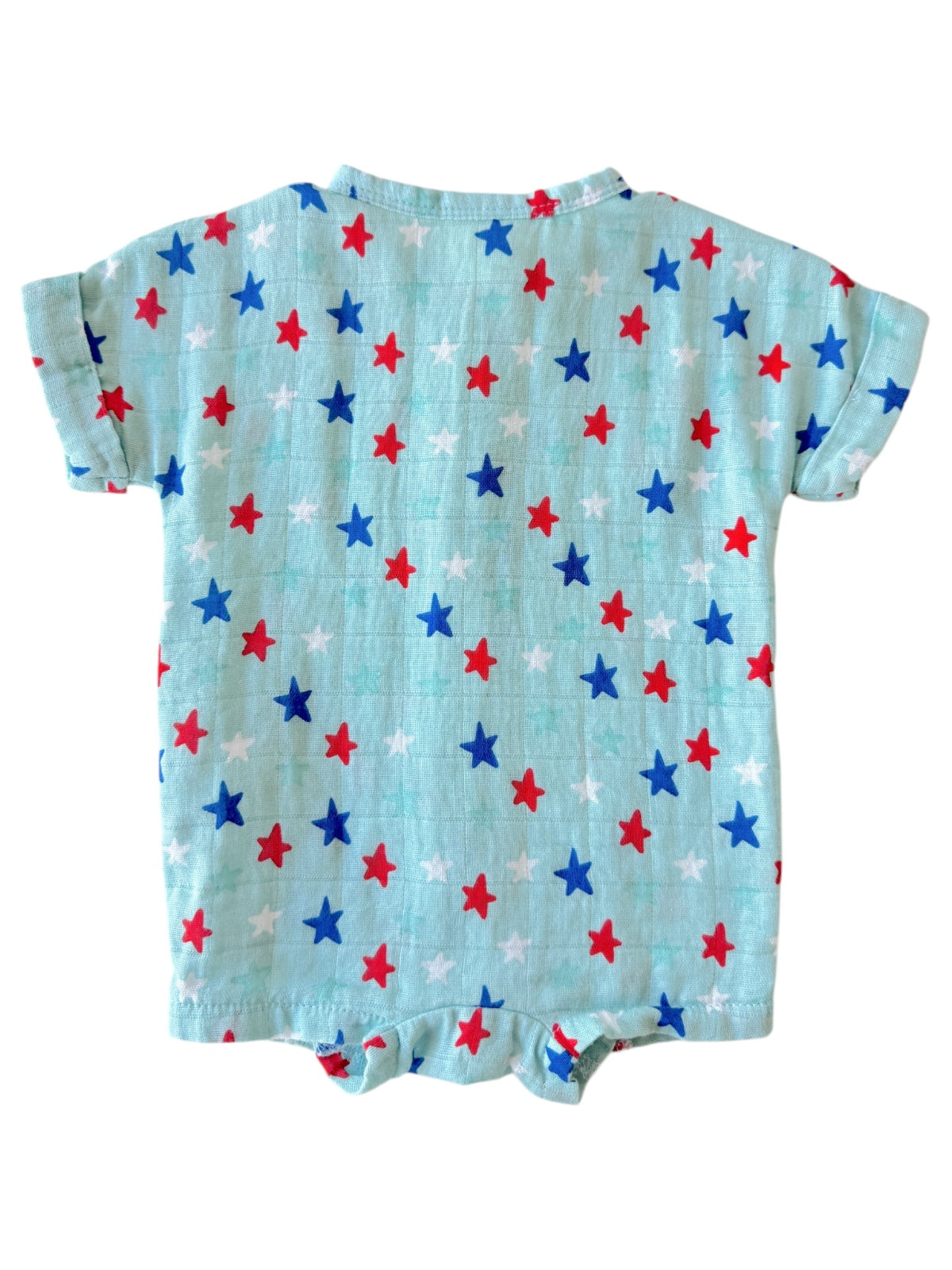 Splendid Stars Blue / Muslin Henley Shortall