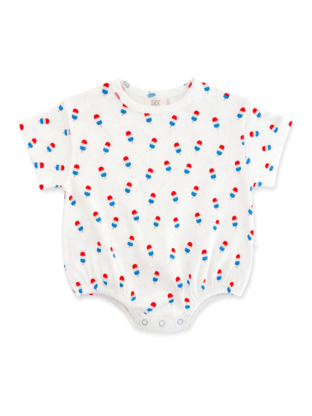 Popsicle / Organic Pointelle T-Shirt Bubble