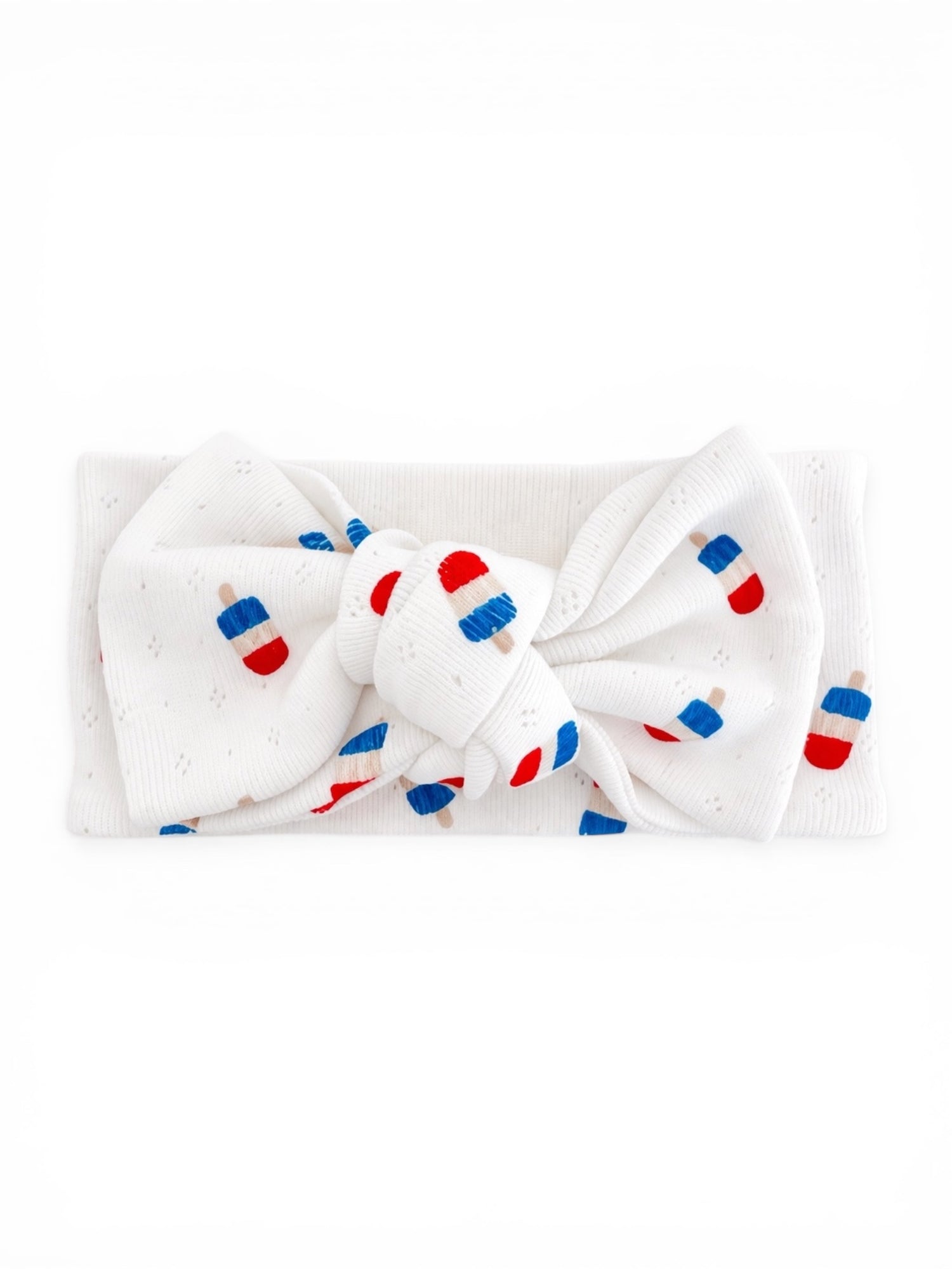 Popsicle / Organic Pointelle Bow