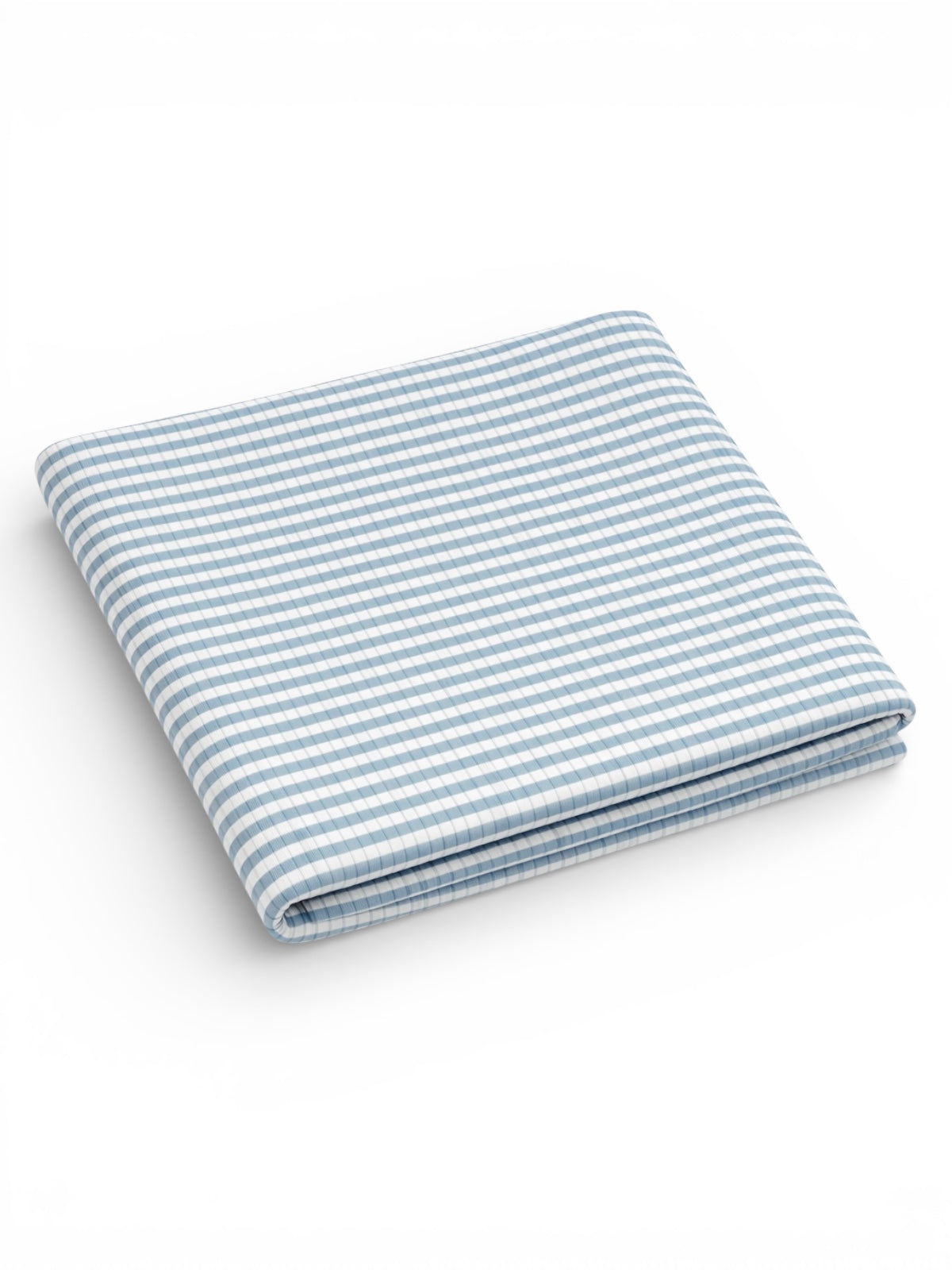 Dusty Blue Stripe / Ribbed Swaddle