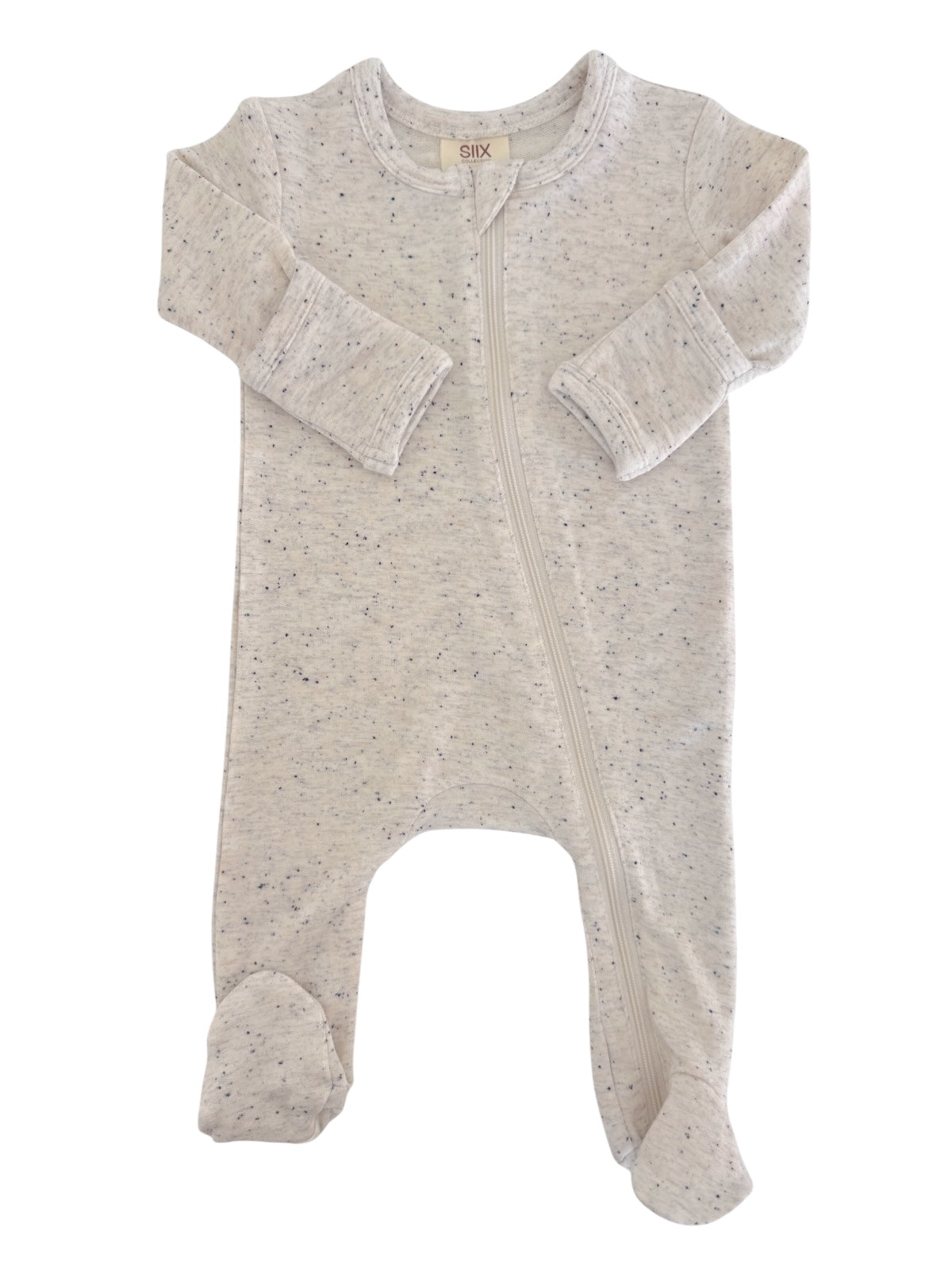 Dove Speckle / 2-Way Zip Footie