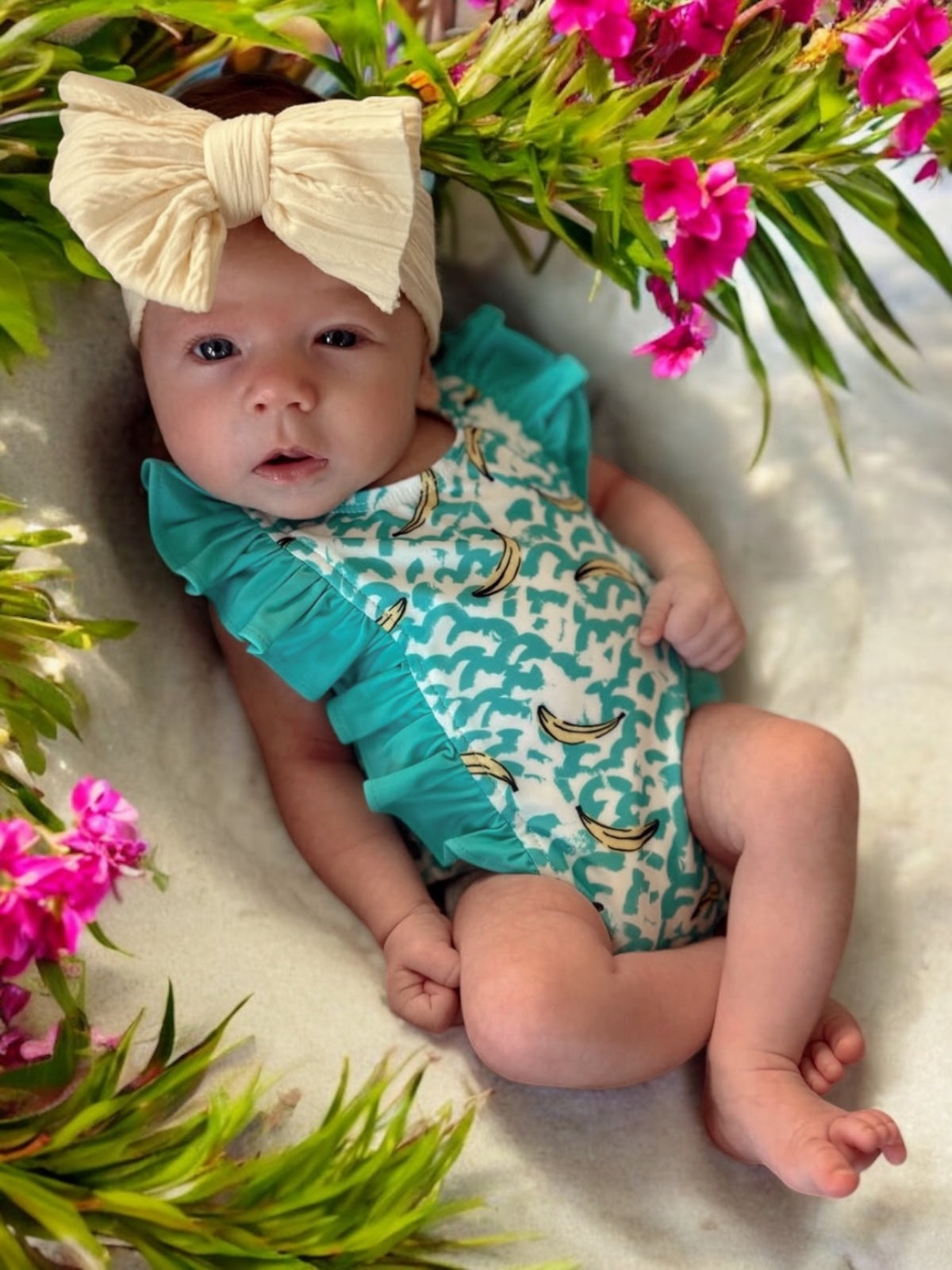 Bananas / Monaco Swimsuit / UPF 50+