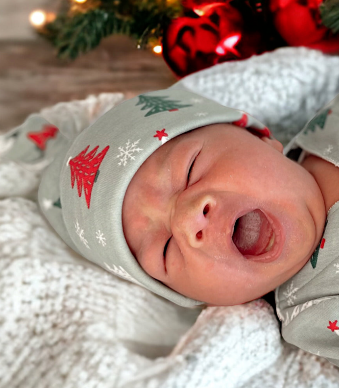 Christmas Trees / Organic Beanie