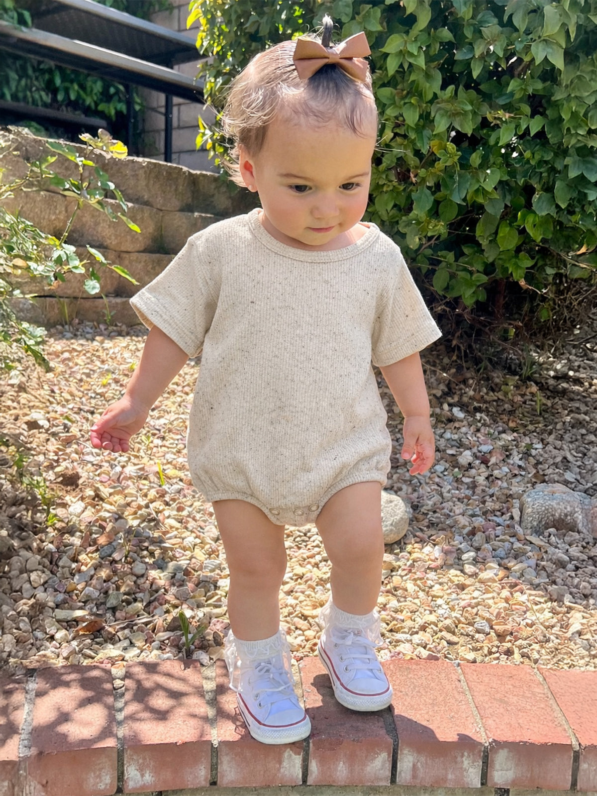 Cream Speckle / T-Shirt Bubble