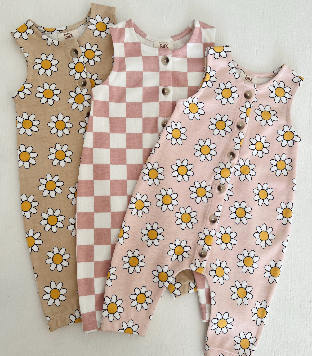 Daisy Pop Biscotti / Organic Bay Jumpsuit