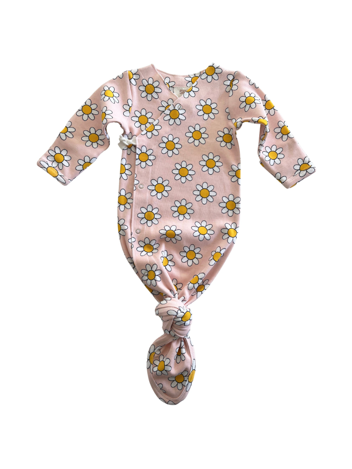 Daisy Pop Taffy / Organic Kimono Knot Gown
