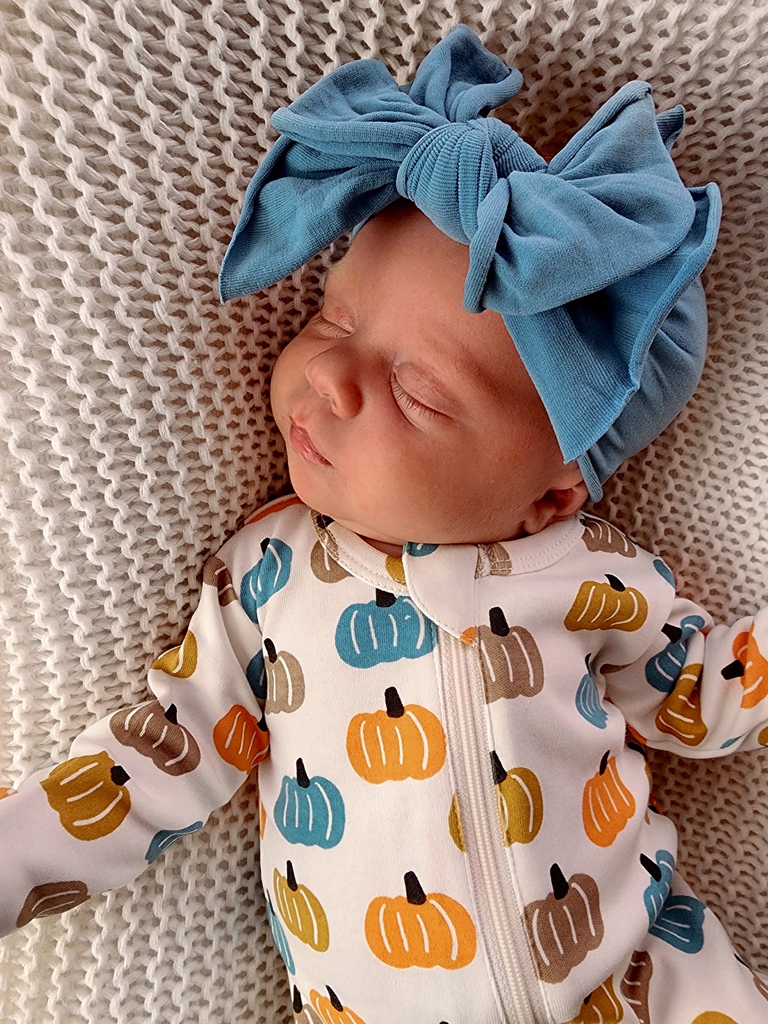 Pumpkin Patch / Organic Zip Footie