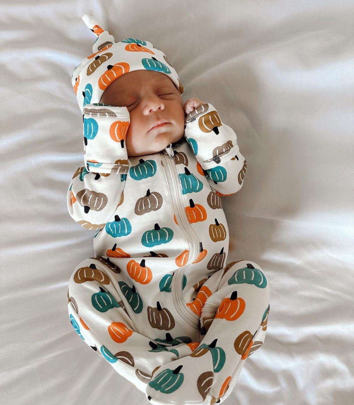 Pumpkin Patch / Organic Beanie