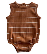 Saddle Stripe / Organic Ribbed Dune Bubble