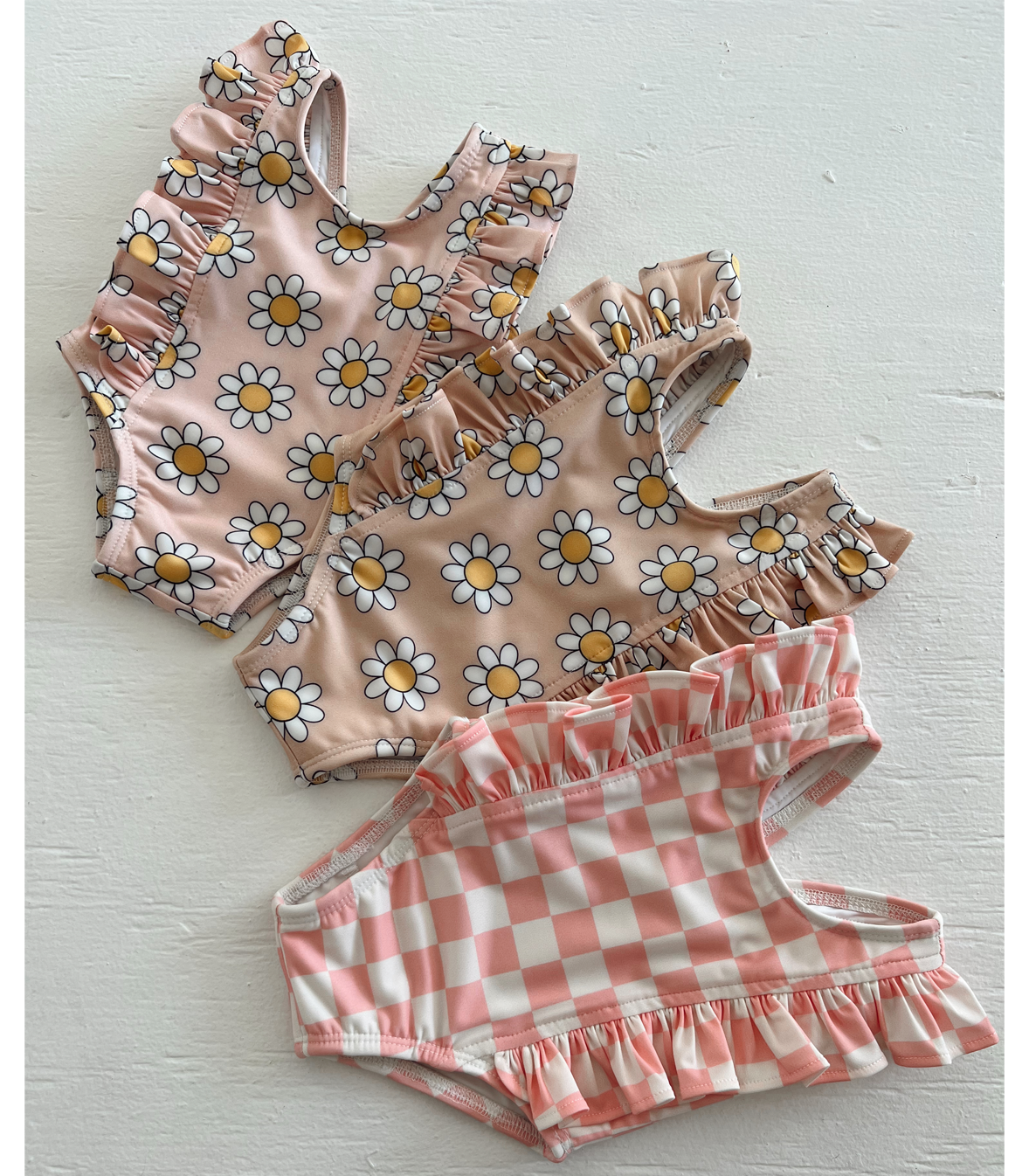 Daisy Pop Taffy / Monaco Swimsuit / UPF 50+