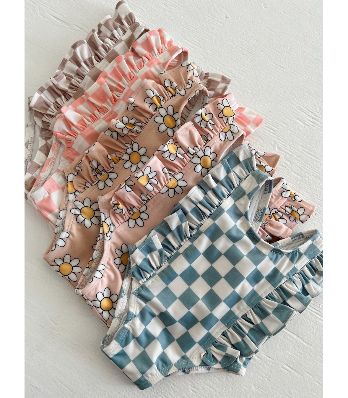 Daisy Pop Taffy / Monaco Swimsuit / UPF 50+