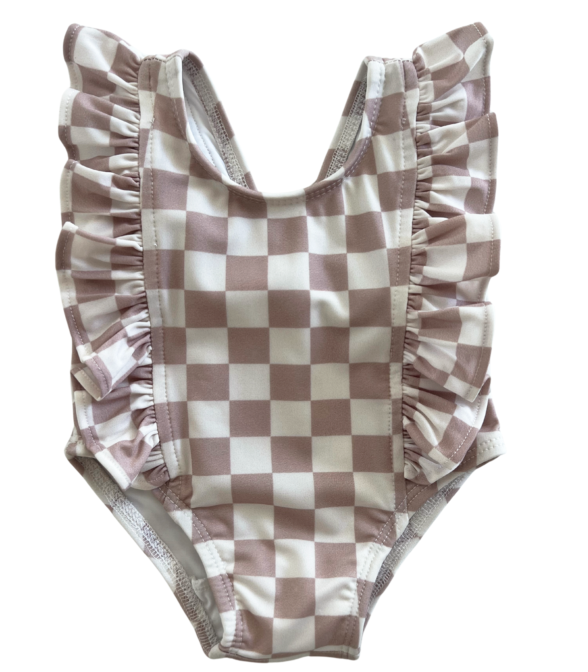 SIIX Collection Tiramisu Checkerboard / Laguna Swim Short / UPF 50+