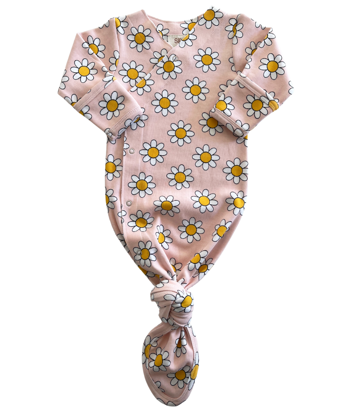 Daisy Pop Taffy / Organic Kimono Knot Gown
