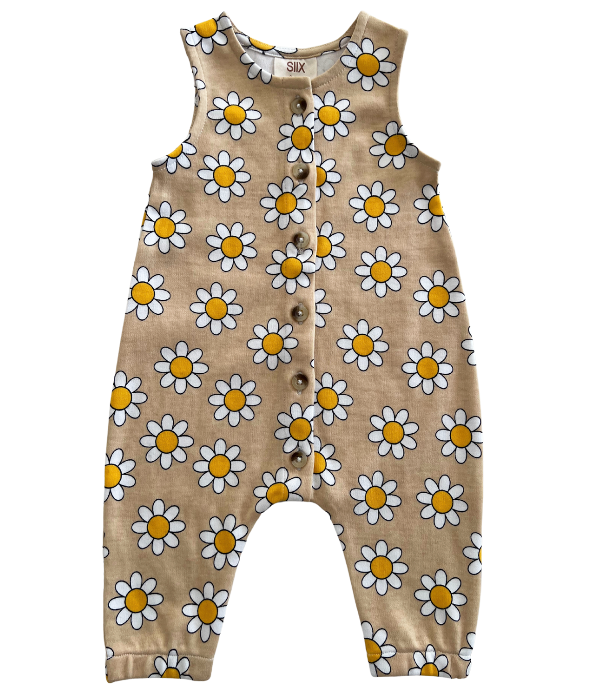 Daisy Pop Biscotti / Organic Bay Jumpsuit