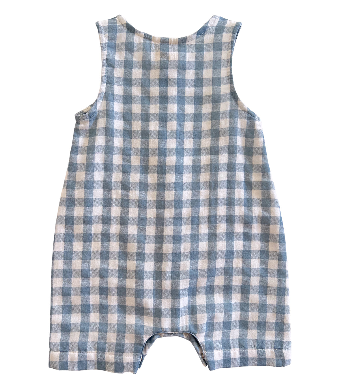 Blue Gingham / Organic Bay Shortie