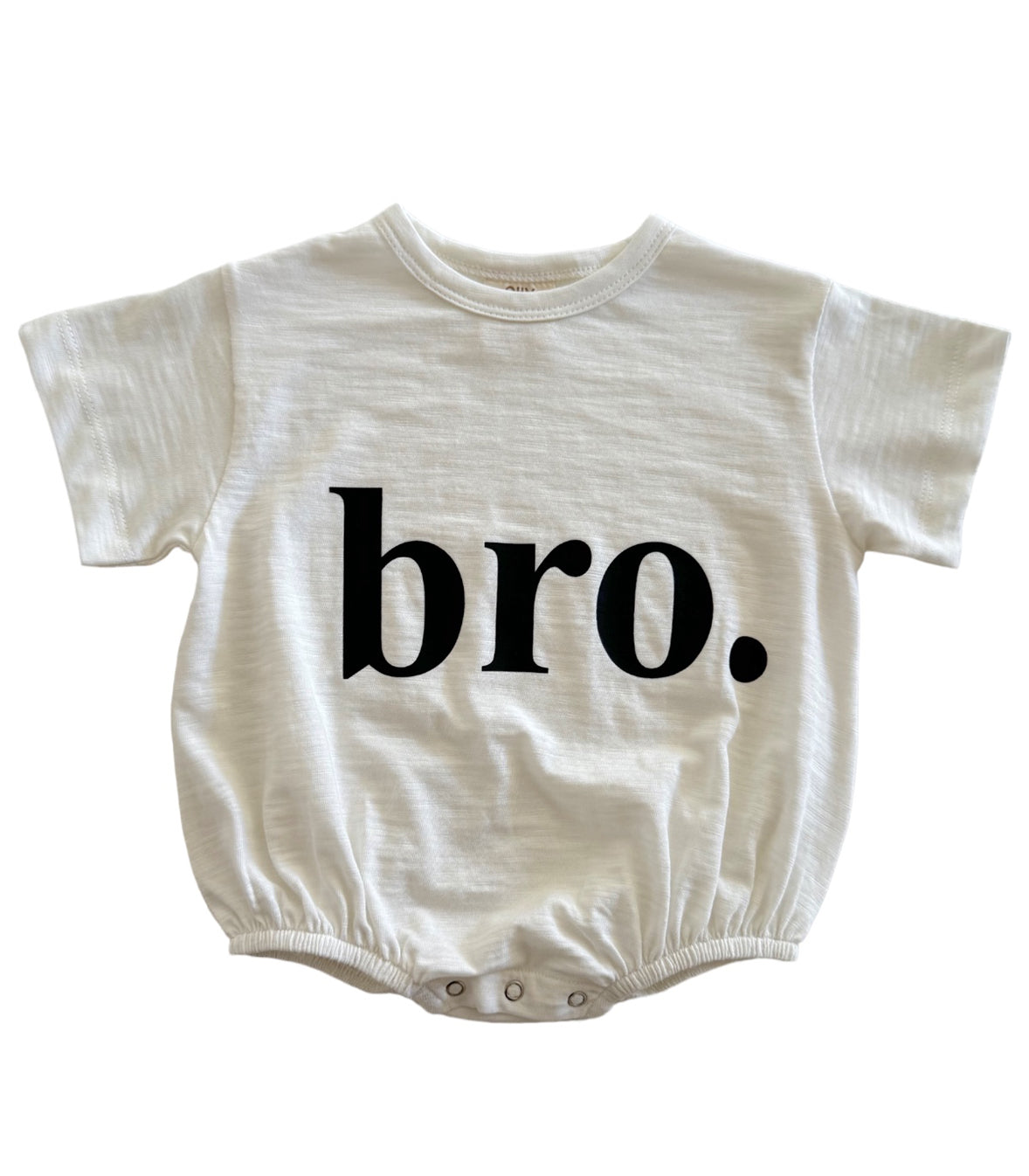 BRO Black / Organic Graphic T-Shirt Bubble