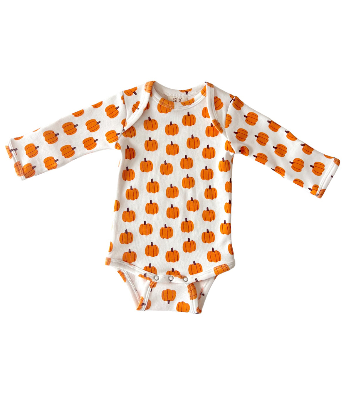 Pumpkin / Organic Long Sleeve Bodysuit