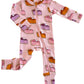 Pumpkin Pie / Organic 2-Way Zip Romper