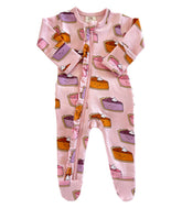 Pumpkin Patch Delight Footie-Pink main image 0