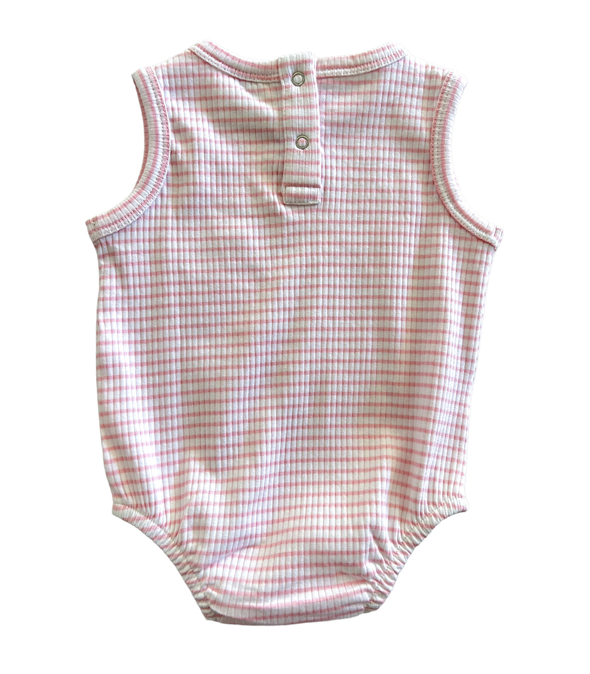 Pink Stripe / Organic Ribbed Dune Bubble