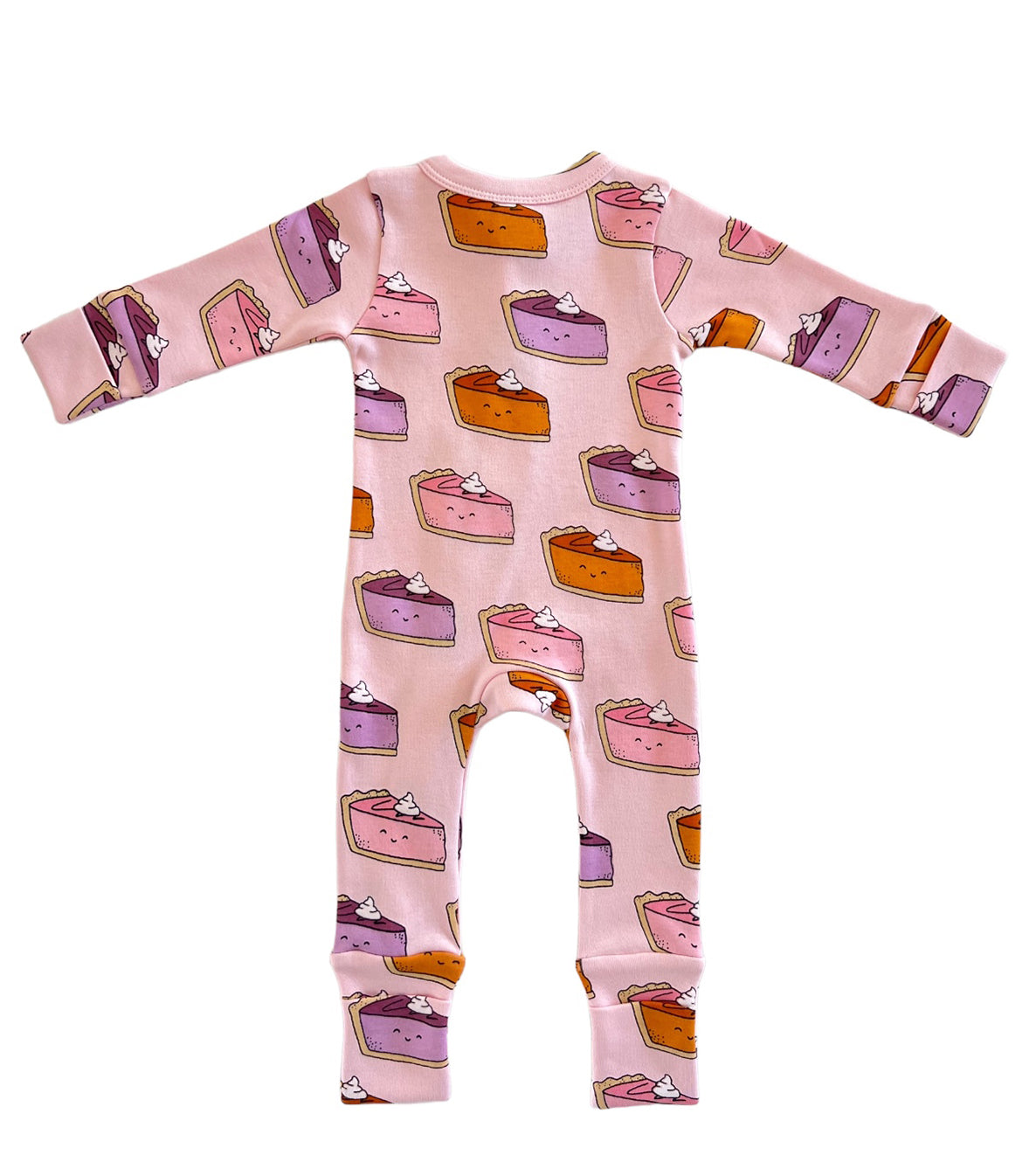 Pumpkin Pie / Organic 2-Way Zip Romper