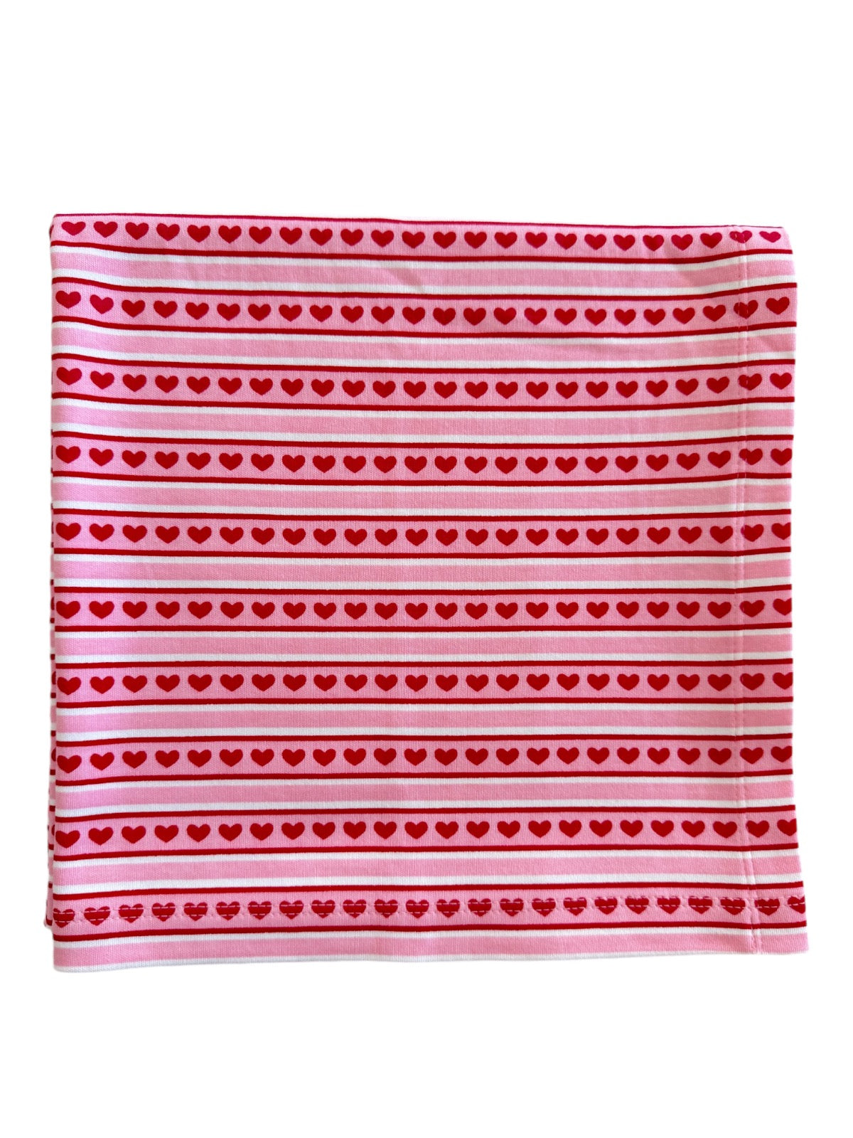 Valentine Stripe / Organic Swaddle