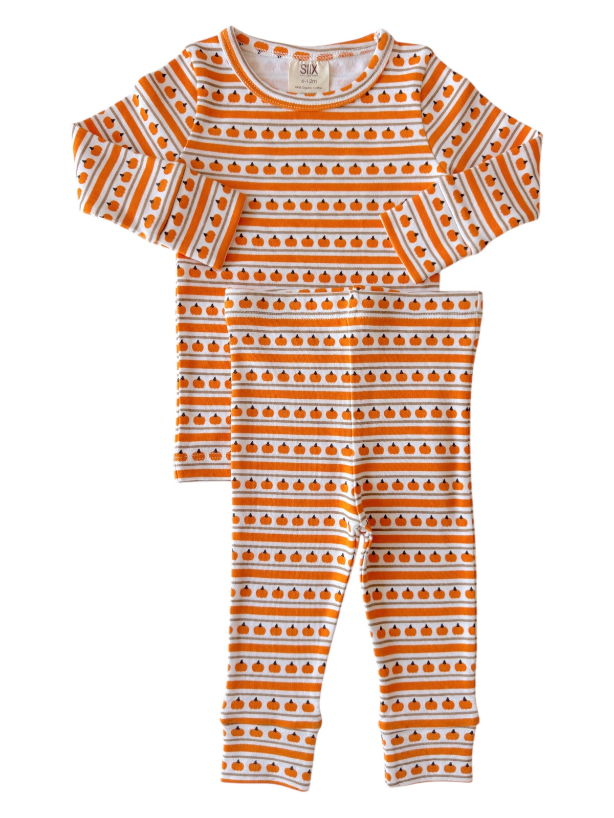 Pumpkin Stripe / Organic 2-Piece Set