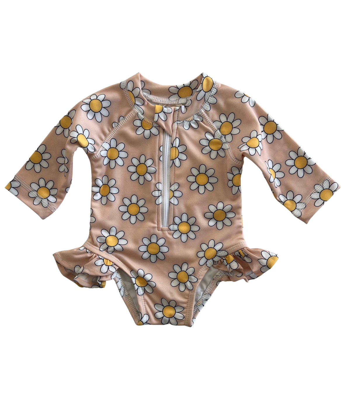 Daisy Pop Biscotti / Skipper Rashguard Swimsuit / UPF 50+