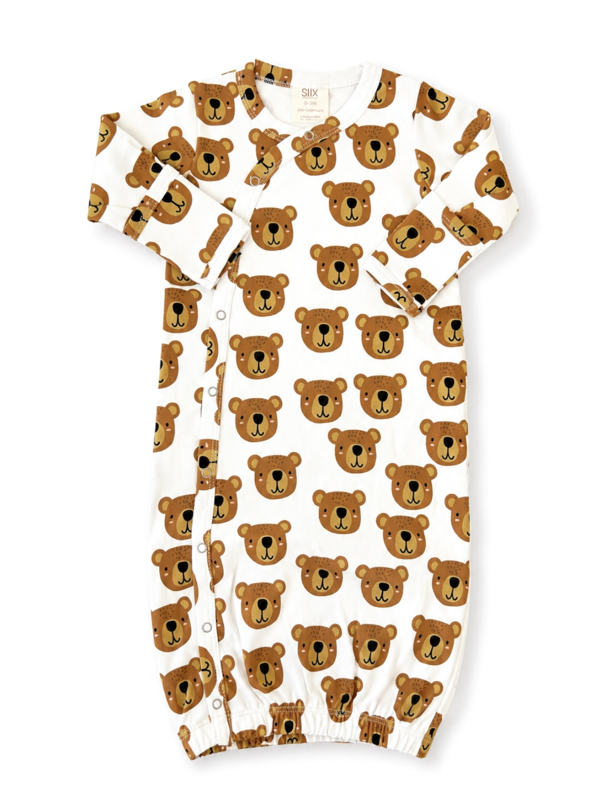 Baby Bear / Organic Cotton Gown
