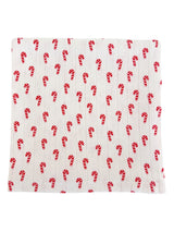 Candy Cane / Organic Pointelle Swaddle