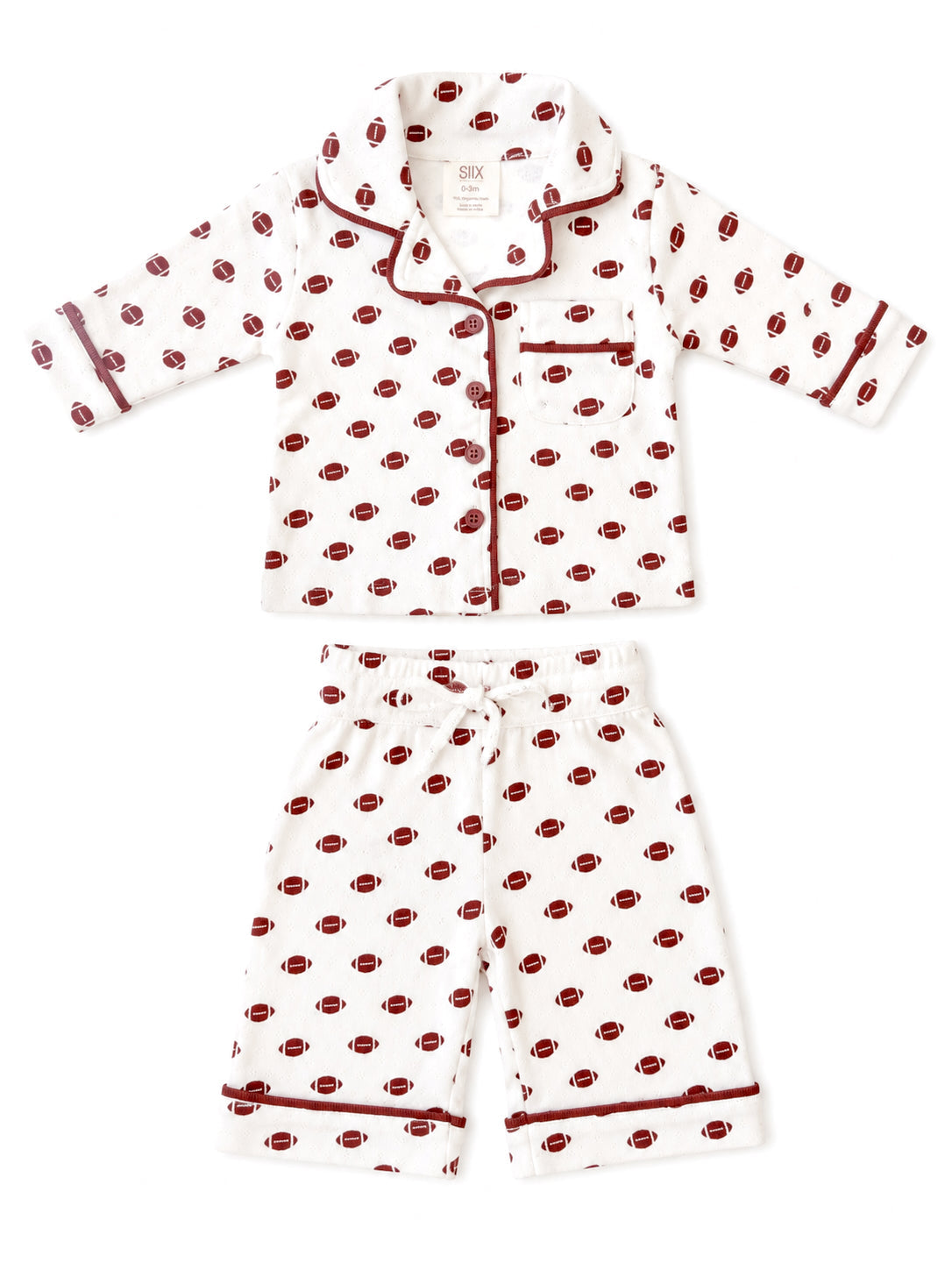 Football / Organic Pointelle Lounge Set