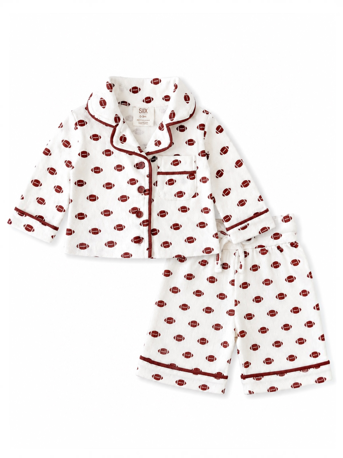 Football / Organic Pointelle Lounge Set