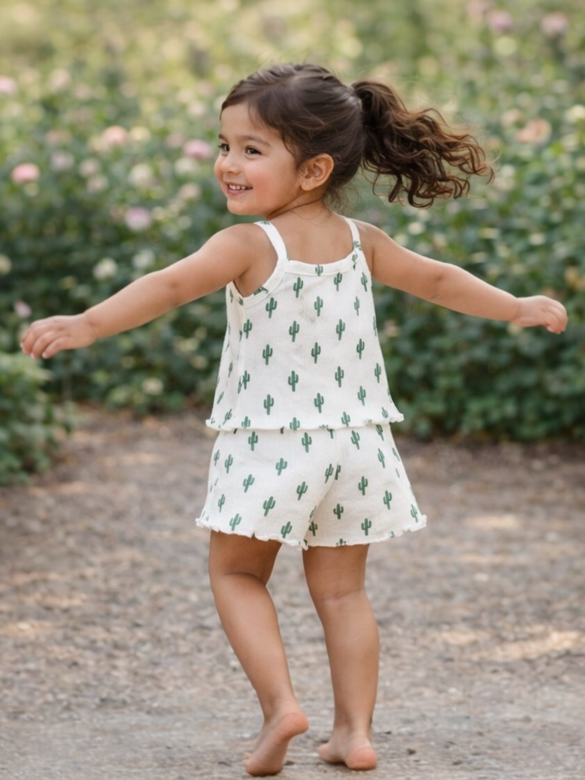 Cactus / Organic Pointelle Summer Set