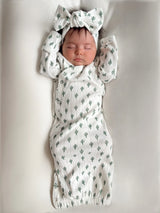 Cactus / Organic Pointelle Gown