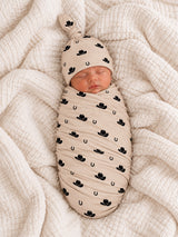 Cowboy Hats / Organic Cotton Swaddle