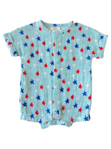 Splendid Stars Blue / Muslin Henley Shortall