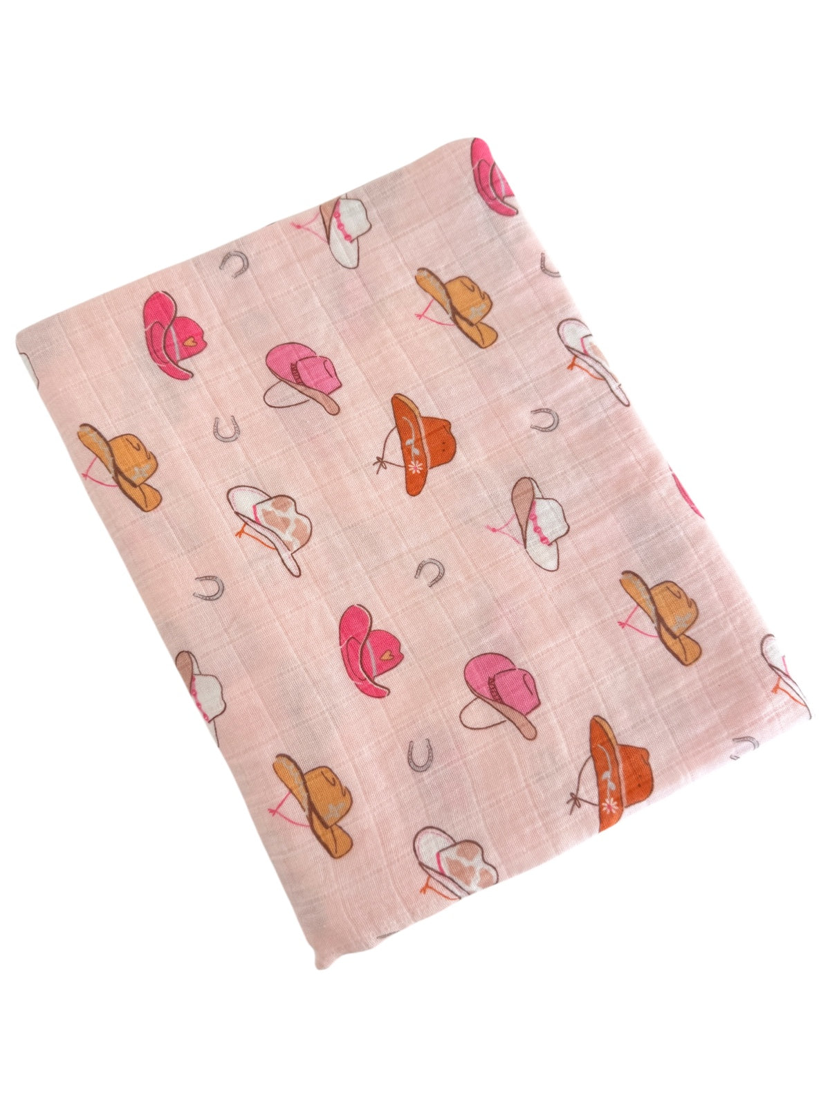 Western Pink / Muslin Swaddle