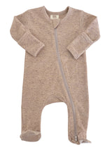 Tan Speckle / 2-Way Zip Footie