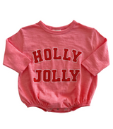 Holly Jolly / Organic Long Sleeve T-Shirt Bubble