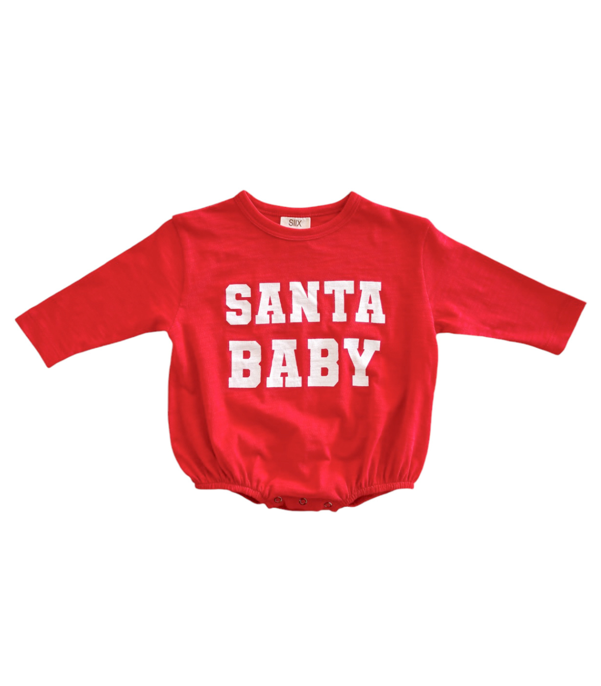 Santa Baby / Organic Long Sleeve T-Shirt Bubble