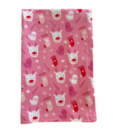 Reindeer Pink / Organic Swaddle