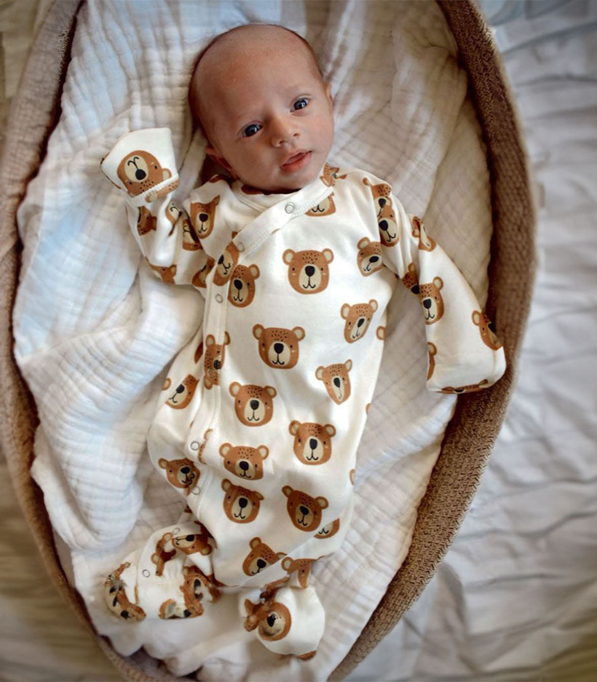 Baby Bear / Organic Gown